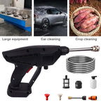 Oz Bargains™ HydroJet Max – Cordless High-Pressure Water Spray Gun | Portable Car & Yard Washer