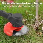 Oz Bargains™ TurboTrim Pro – Cordless Grass Trimmer & Electric Lawn Cutter | Whipper Snipper with 2x Makita-Compatible Batteries