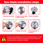 Oz Bargains™ TurboTrim Pro – Cordless Grass Trimmer & Electric Lawn Cutter | Whipper Snipper with 2x Makita-Compatible Batteries