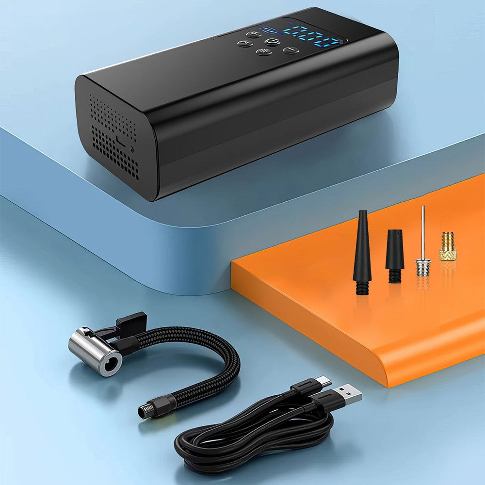 Oz Bargains™ Smart Air Pro – Portable Cordless Car Tyre Inflator | 12V Digital LCD | 150 PSI High-Power Air Pump