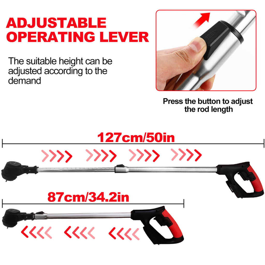 Oz Bargains™ TurboTrim Pro – Cordless Grass Trimmer & Electric Lawn Cutter | Whipper Snipper with 2x Makita-Compatible Batteries