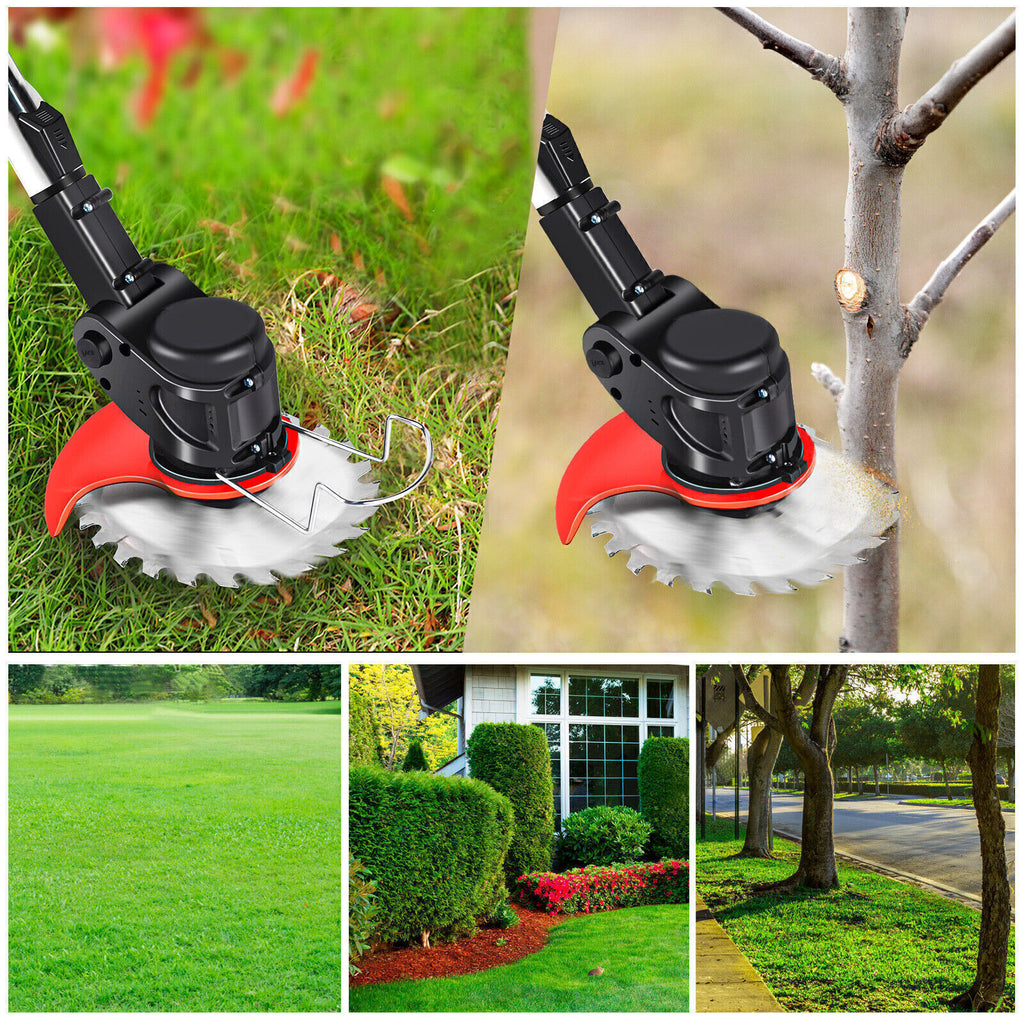Oz Bargains™ TurboTrim Pro – Cordless Grass Trimmer & Electric Lawn Cutter | Whipper Snipper with 2x Makita-Compatible Batteries