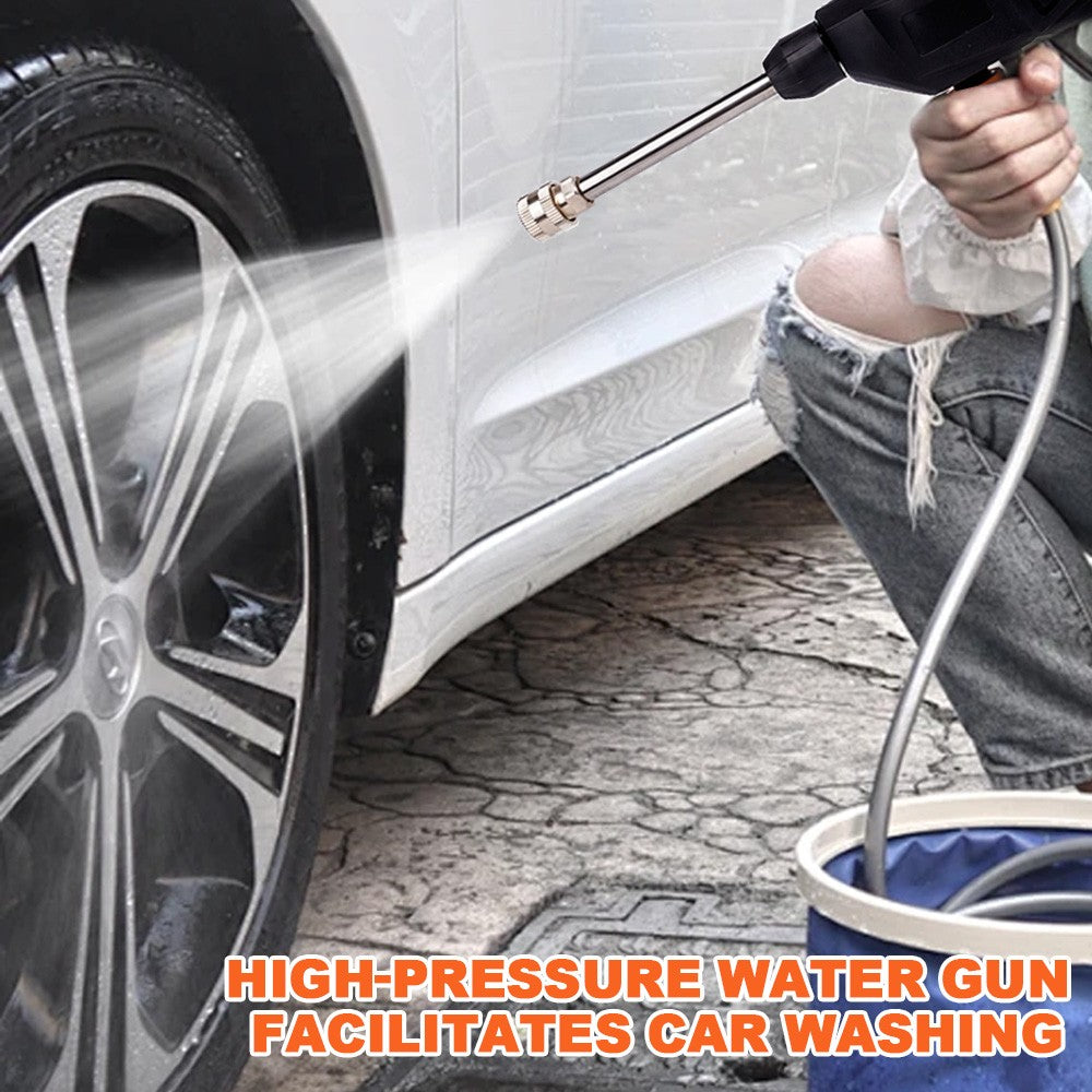 Oz Bargains™ HydroJet Max – Cordless High-Pressure Water Spray Gun | Portable Car & Yard Washer